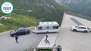 Vi tester elbil og campingvogn igjen! (del #2)