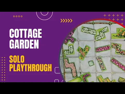 Cottage Garden Solo Playthrough | DaniCha