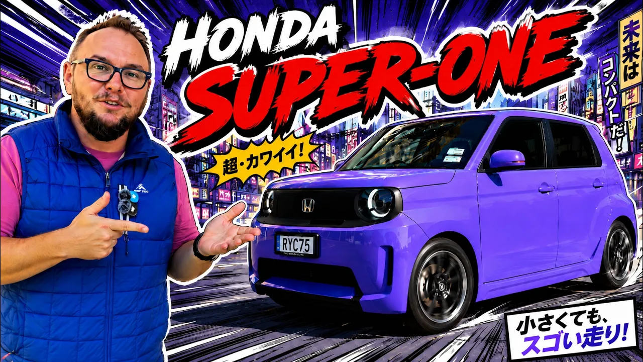 Honda's EV Does Fake Downshifts. I Love It | Super-ONE First Drive
