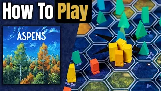 Aspens | How to Play | Learn to Play the Base Game in 5 Minutes! | ALL Expansions Included