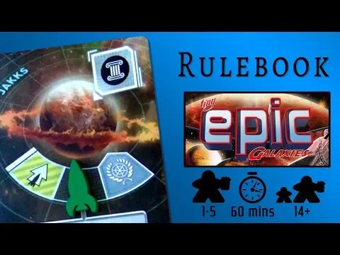 Tiny Epic Galaxies Rulebook