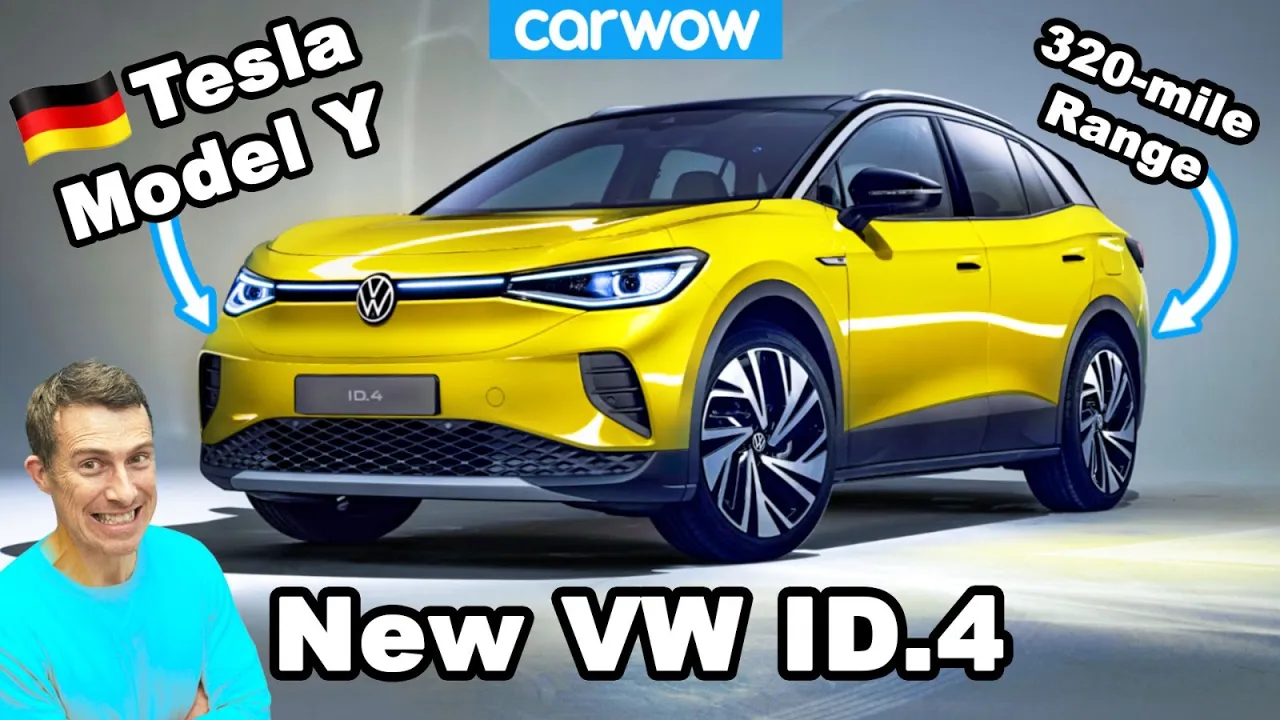 Volkswagen's 'Tesla Model Y' - the new 320-mile range ID.4! FULL DETAILS!