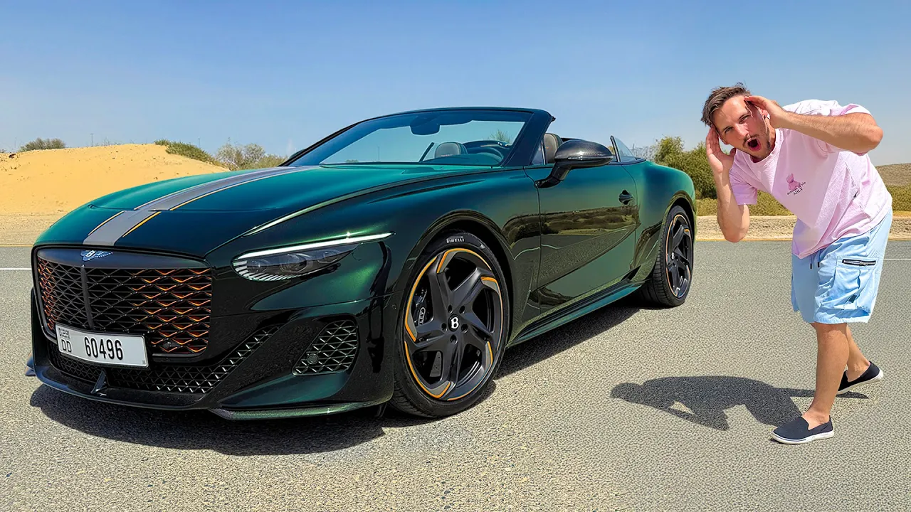 Bentley's Most Expensive Car | Batur Convertible