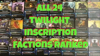 All 24 Twilight Inscriptions Ranked & Explained