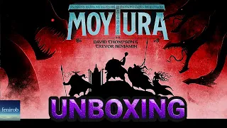 Moytura Board Game | Unboxing (No Talking) | Retail Version plus Deluxe Poker Chips