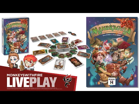 MANDRAGORA - STUDIO H GAMES | BOARD GAME LIVE PLAY |