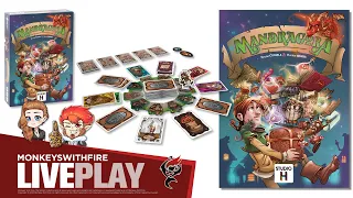 MANDRAGORA - STUDIO H GAMES | BOARD GAME LIVE PLAY |