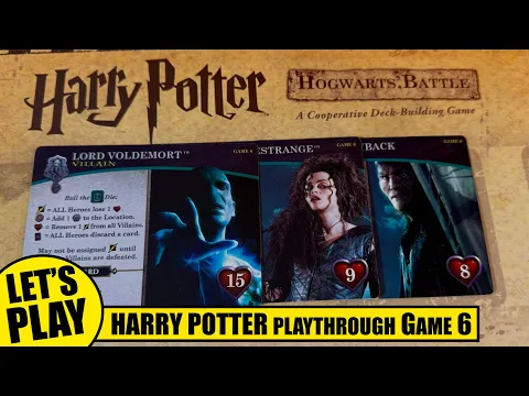 Solo Playthrough of HARRY POTTER HOGWARTS BATTLE Game 6