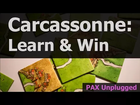 PAX Unplugged 2017 - Learn and WIN: Carcassonne