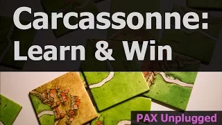 PAX Unplugged 2017 - Learn and WIN: Carcassonne