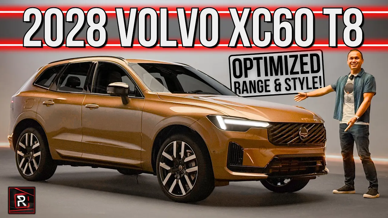 ~ 80 Miles Electric Only Range! | 2028 Volvo XC60 T8 PHEV | Detailed First Look
