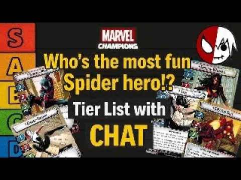 Ranking Every Web-Warrior Hero in Marvel Champions | FUN Hero Tier List Debate with CHAT