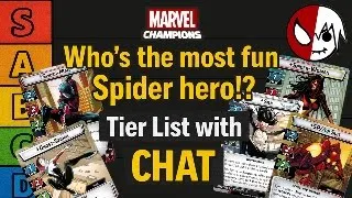 Ranking Every Web-Warrior Hero in Marvel Champions | FUN Hero Tier List Debate with CHAT