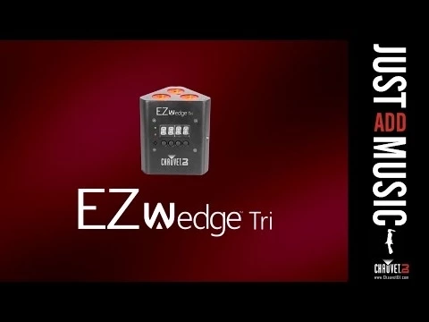 Product video thumbnail for Chauvet EZWedge Tri RGB Battery-Powered LED Wash Light