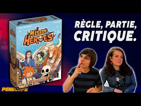 MISFIT HEROES - La règle, la partie, la critique !