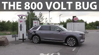 Hongqi E-HS9 Exclusive+ 120 kWh charging test and 800 V bug explained