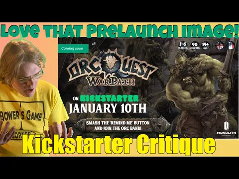 OrcQuest WarPath : Resurrection - Kickstarter Critique Review