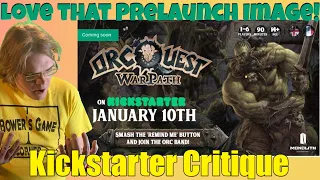 OrcQuest WarPath : Resurrection - Kickstarter Critique Review