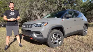 Is the NEW 2022 Jeep Compass Trail Hawk a compact SUV worth the PRICE?
