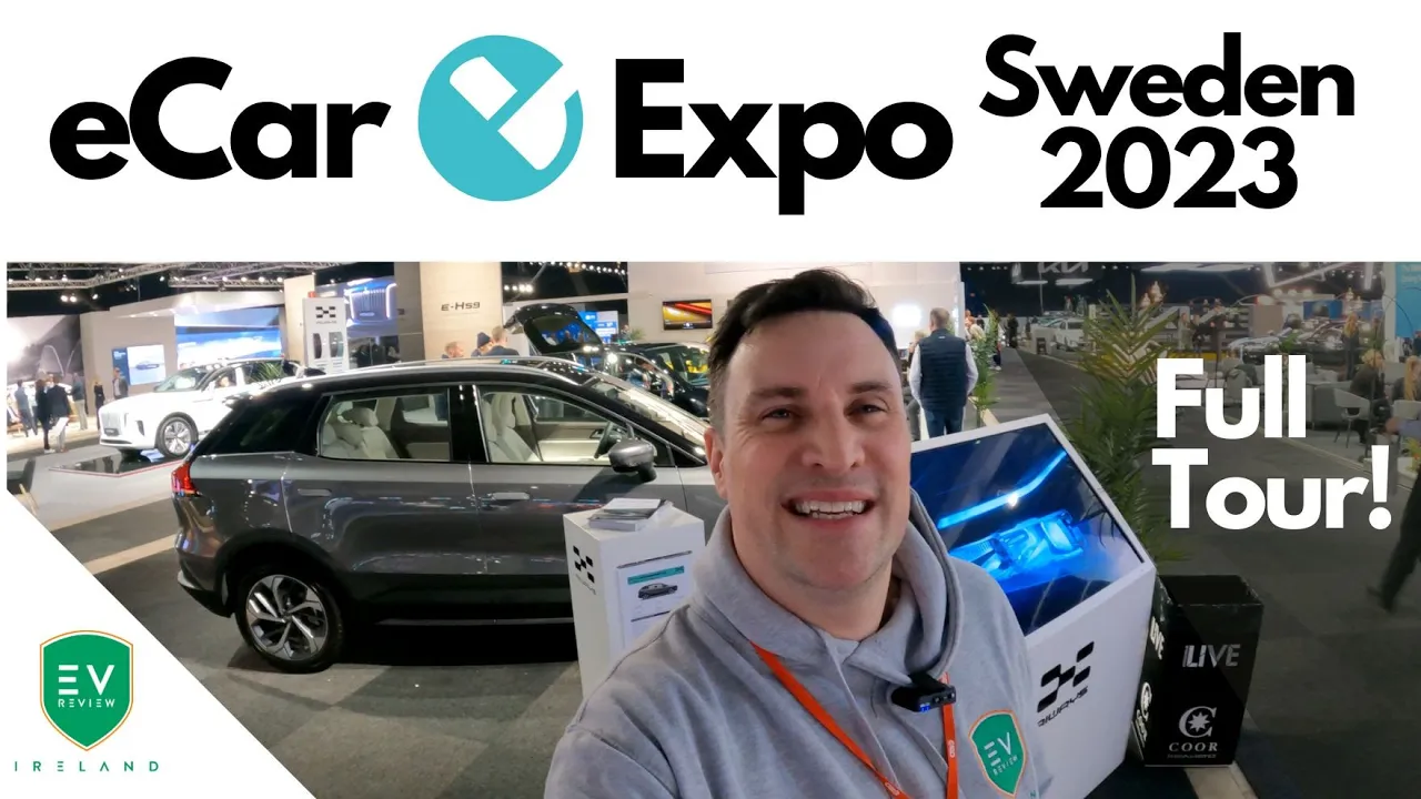 eCarExpo February 2023 - Show Floor Lap - Stockholm Sweden