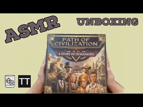 Path of Civilization - Satisfying Board Game Unboxing