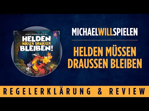 HELDEN MÜSSEN DRAUSSEN BLEIBEN – Regelerklärung und Review – Großartiges Verlies-Verteidigungsspiel