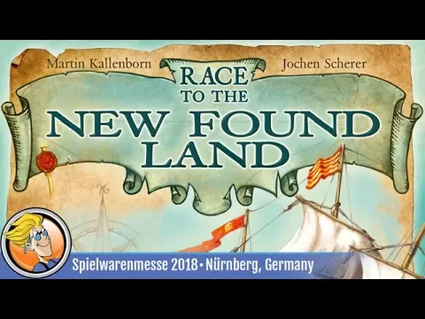 Race to the New Found Land — game preview at Spielwarenmesse 2018