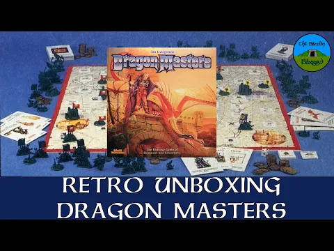 Dragon Masters Retro Unboxing - A Games Workshop Game by Ian Livingstone from 1991