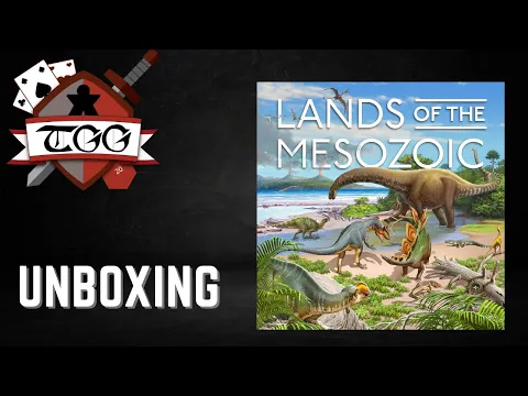Lands of the Mesozoic Prototype Unboxing