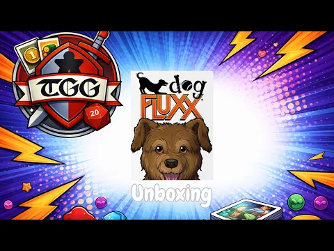 Dog Fluxx Board Game Unboxing | Components & First Look