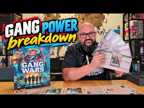 Gang Wars Board Game | Gang Powers Breakdown
