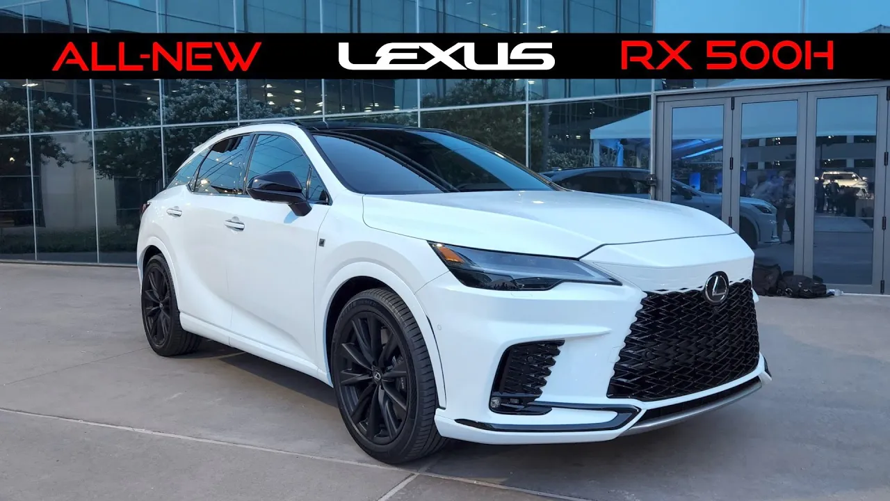 2023 Lexus RX 500h F-Sport // The #1 Lexus is ALL-NEW Inside and Out!
