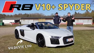 KØRETUREN - Starter ud med CRAZY superbil!! Audi R8 V10+ Spyder