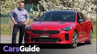 Kia Stinger 2017 review: first drive video