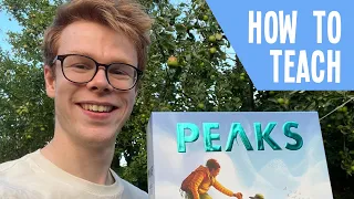 How to Teach Peaks Board Game