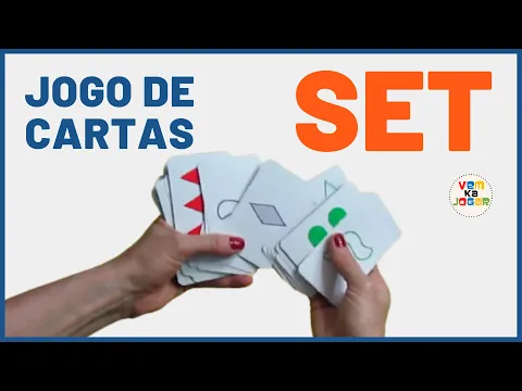 VEJA COMO JOGAR SET - Um jogo de cartas no qual todos jogam ao mesmo tempo!