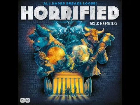 Dad vs Daughter - Horrified: Greek Monsters - Unboxing