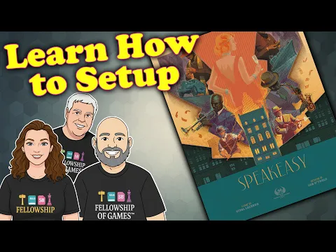 How to Set Up Speakeasy Board Game