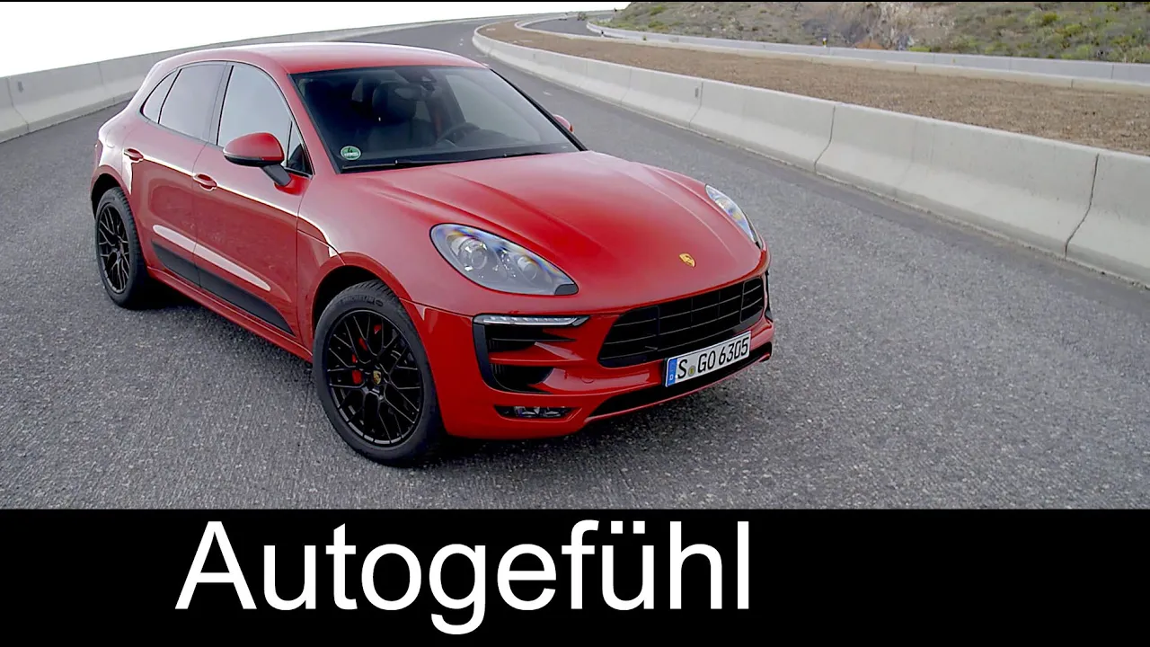 New Porsche Macan GTS Sound Driving Shots Exterior Interior - Autogefühl
