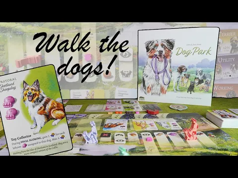 How to play the board game Dog Park