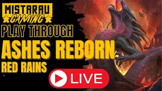 Ashes Reborn: Red Rains | Solo Playthrough | Mista Rau Gaming