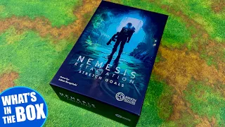 NEMESIS RETALIATION STRETCH GOALS with Sundrop Miniatures Unboxing | Awaken Realms