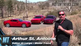 Camaro is King! Mustang vs Challenger vs Camaro