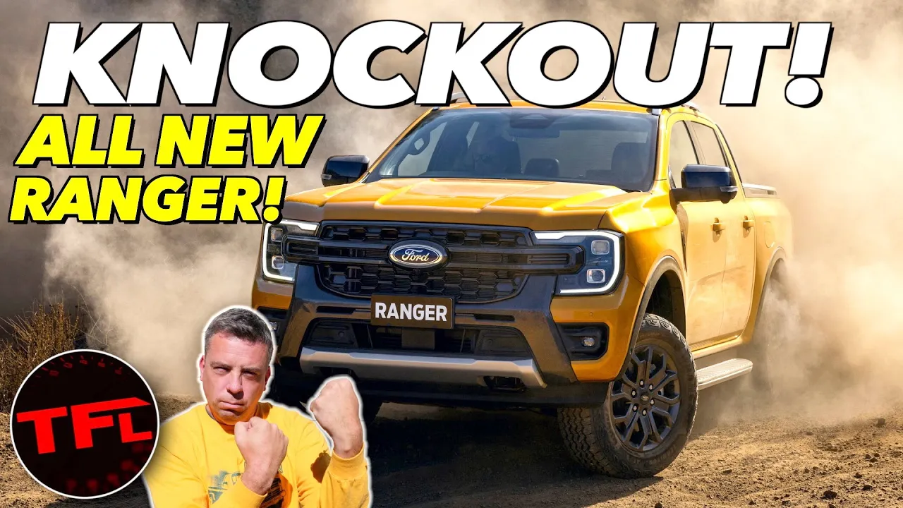 Here's Your EARLY Look At the All-New 2023 Ford Ranger! What Do You Think?
