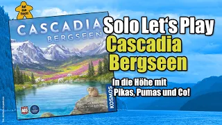 Solo Let's Play Cascadia Bergseen | Auf den Tisch!