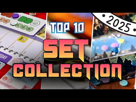 Top 10 Set Collection Board Games (You NEED These!)