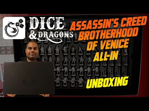 Dice and Dragons - Assassin's Creed Brotherhood of Venice All-In Unboxing
