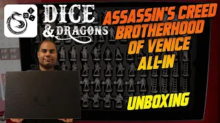 Dice and Dragons - Assassin's Creed Brotherhood of Venice All-In Unboxing