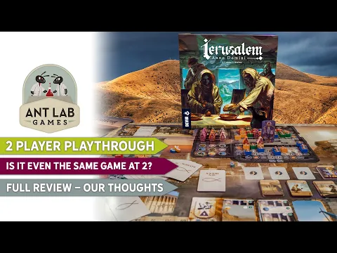 Ierusalem (Jerusalem) Anno Domini Board Game | Gameplay | Review