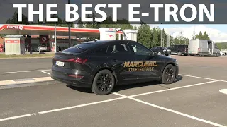 Audi e-tron 50 Sportback range test